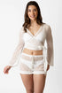 Koy Resort Zuma Long Sleeve Wrap Top